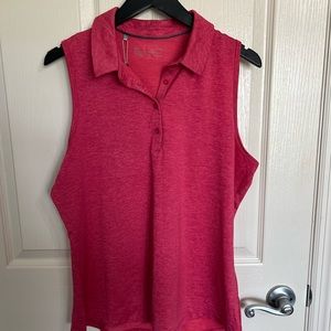 NWT Under Armor Heat Gear golf top